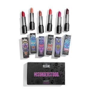 Colourpop Misunderstood Disney Villains Lux Lipstick Set - Limited Edition